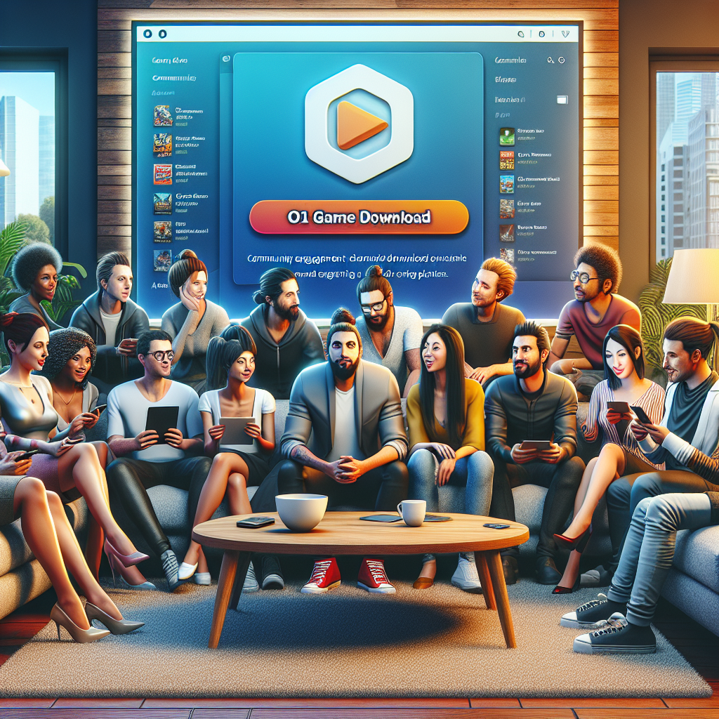 Community engagement on O1 Game Download