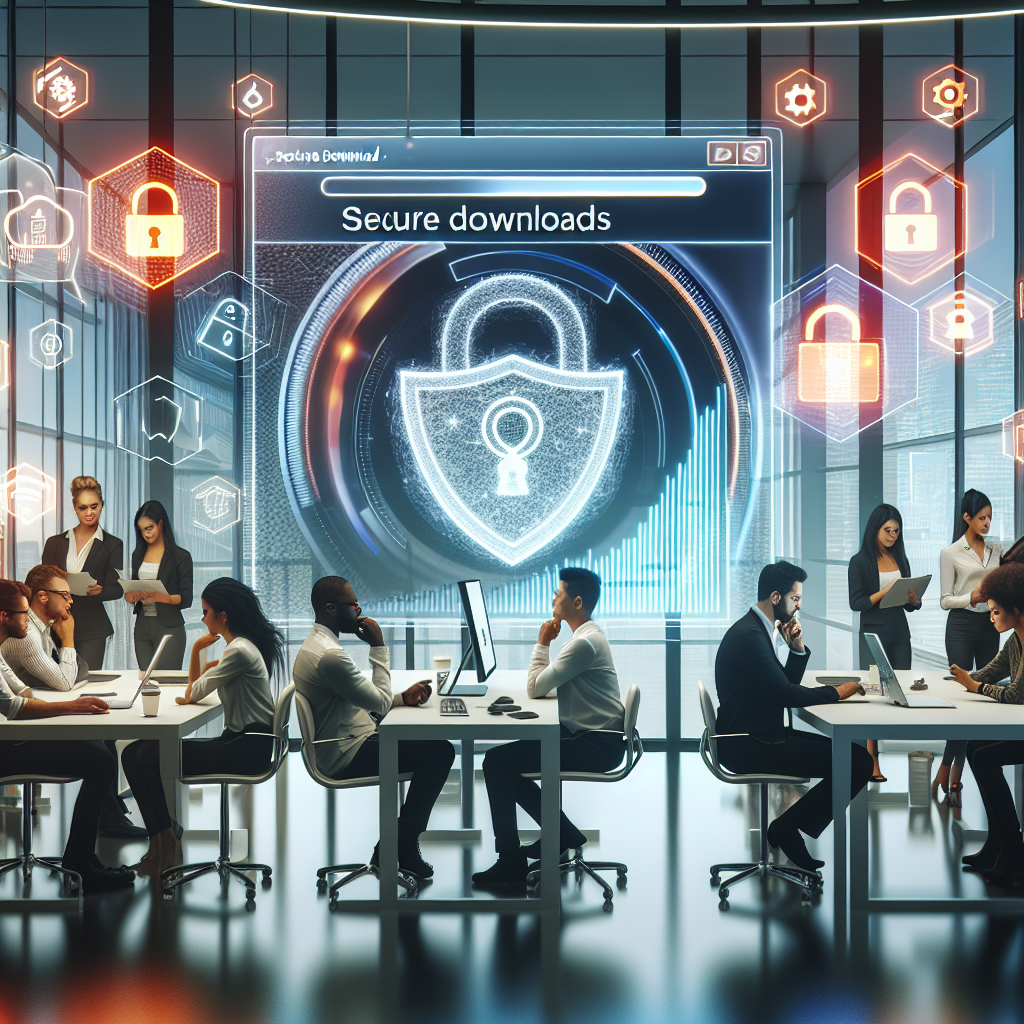 Security measures for safe downloads